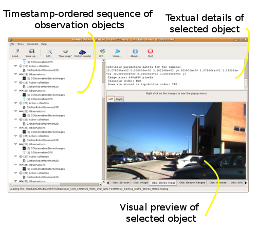 rawlogviewer UI parts