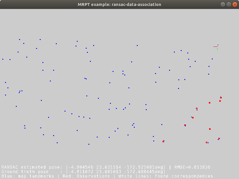 MRPT RANSAC data association screenshot