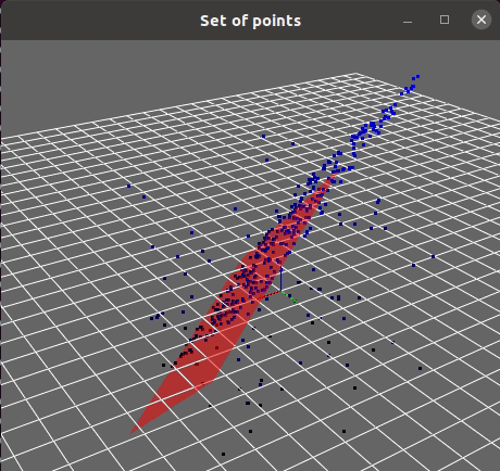 RANSAC C++ detect 3D plane from point cloud